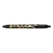 Leopard Print Zwarte Inkt Pen (Achterkant)