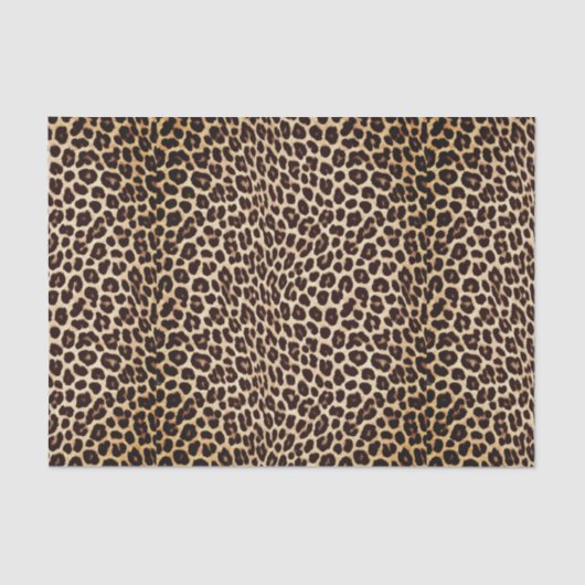 leopard printed  tissuepapier (Voorkant)