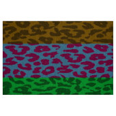 Leopard-printerretro kleur naadloze strepen #5 stof (Fat Quarter)