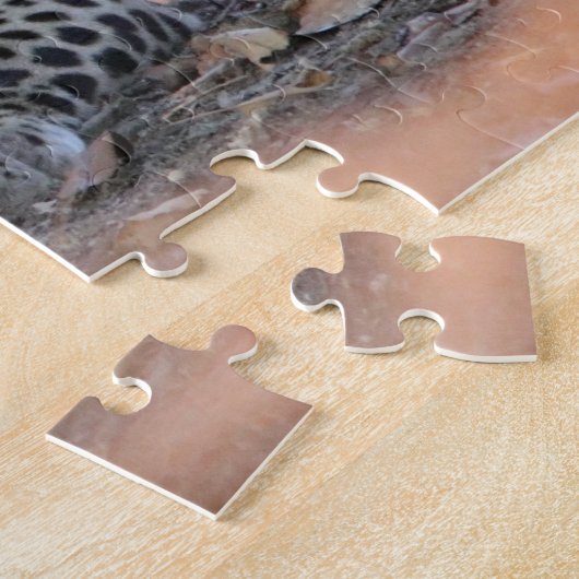 Leopard Puzzle Legpuzzel (Zijkant)