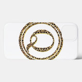Leopard Q Case-Mate iPhone Case (Achterkant (horizontaal))