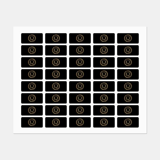 Leopard Q Labels (Vel)