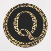 Leopard Q Labels (Design 1)