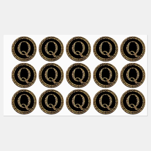 Leopard Q Labels (Vel)