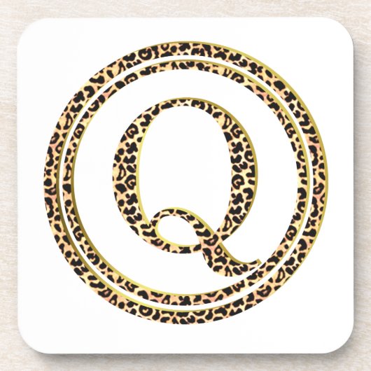 Leopard Q Onderzetter (Voorkant)