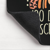 Leopard Rainbow 100 Dagen School Cute 100th Day Te Muismat (Hoek)