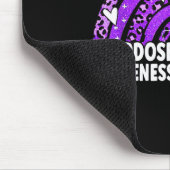 Leopard Rainbow Overdose Awareness Maand Paarse Ri Muismat (Hoek)