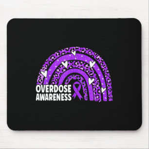 Leopard Rainbow Overdose Awareness Maand Paarse Ri Muismat