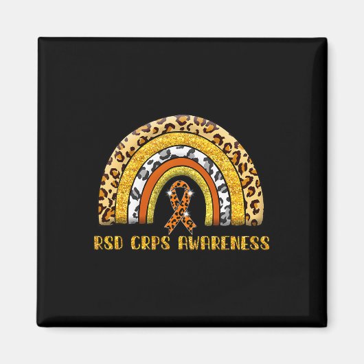 Leopard Rainbow RSD CRPS Warrior Magneet (Voorkant)