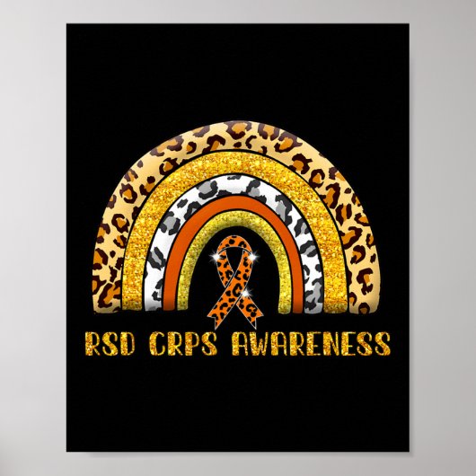 Leopard Rainbow RSD CRPS Warrior Poster (Voorkant)