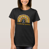 Leopard Rainbow Schizophrenia Warrior T-shirt (Voorkant)