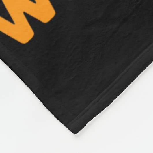 Leopard Rainbow September We Draag Oranje leukemie Fleece Deken (Hoek)