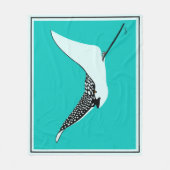 Leopard Ray werpdeken Fleece Deken (Voorkant)