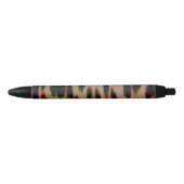 Leopard Red Tint Zwarte Inkt Pen (Voorkant)