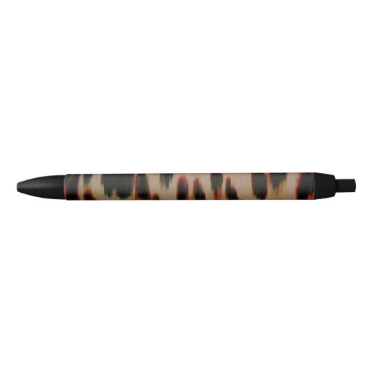 Leopard Red Tint Zwarte Inkt Pen (Voorkant)