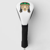 Leopard Reggae Golfheadcover (Voorkant)