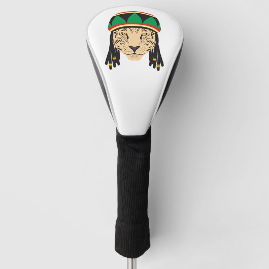 Leopard Reggae Golfheadcover (Voorkant)