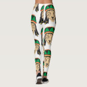 Leopard Reggae Leggings (Achterkant)