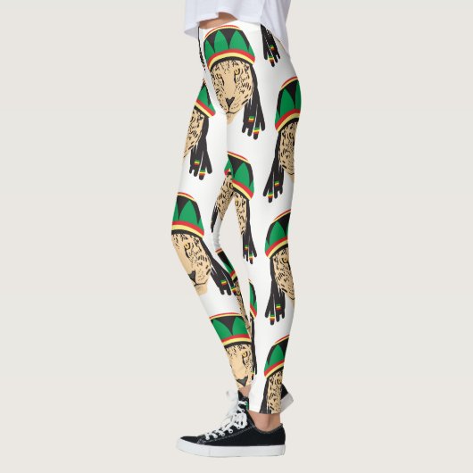 Leopard Reggae Leggings (Links)