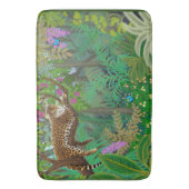 Leopard Resting in the Oerwoud Bath Mat (Voorkant Verticaal)