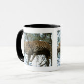 Leopard Resting in Tree Mok (Voorkant links)