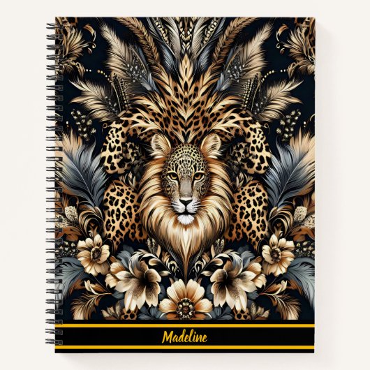 Leopard Retreat: Lounge in Wild Elegance Notitieboek (Voorkant)