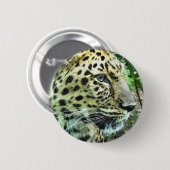 LEOPARD RONDE BUTTON 5,7 CM (Voorkant /achterkant)