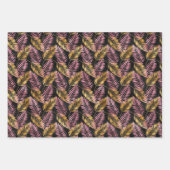 Leopard roze en gouden Oerwoud Inpakpapier Vel (Voorkant 2)