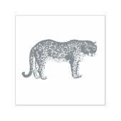  LEOPARD RUBBER STAMP  ZELFINKTENDE STEMPEL (Design)