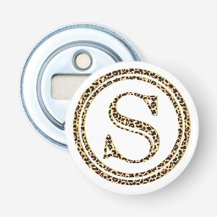 Leopard S Button Flesopener
