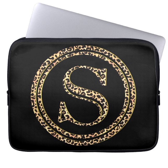 Leopard S Laptop Sleeve (Voorkant)
