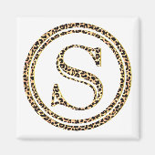 Leopard S Magneet (Voorkant)