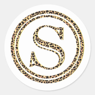 Leopard S Ronde Sticker