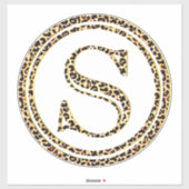 Leopard S Sticker (Vel)