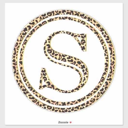 Leopard S Sticker (Vel)