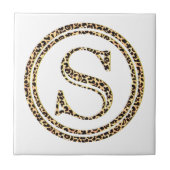 Leopard S Tegeltje (Voorkant)