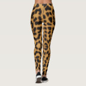 Leopard Safari Print Leggings (Achterkant)