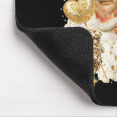 Leopard Santa Christmas Funny Gift For Women, Girl Muismat (Hoek)