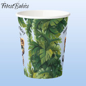 Leopard 🐆 Schattige Tropisch Oerwoud Safari Wild  Papieren Bekers