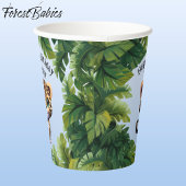 Leopard 🐆 Schattige Tropisch Oerwoud Safari Wild  Papieren Bekers