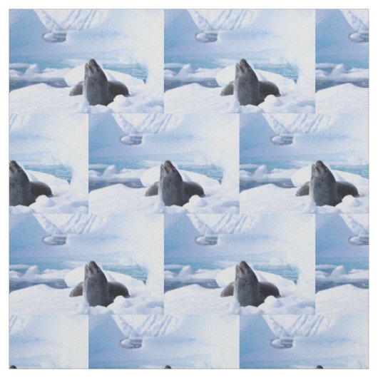 Leopard Seal Stof (Swatch)