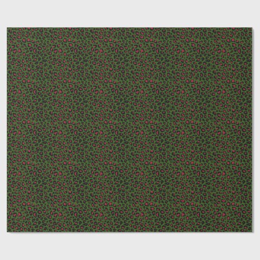 Leopard Seamless Pattern Cadeaupapier (Vlak)