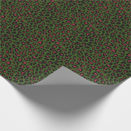 Leopard Seamless Pattern Cadeaupapier (Hoek)