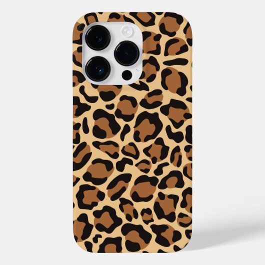 Leopard Seamless Pattern Case-Mate iPhone Case (Achterkant)