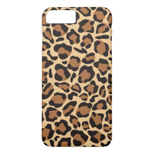 Leopard Seamless Pattern iPhone 8/7 Plus Hoesje