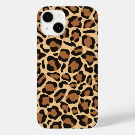 Leopard Seamless Pattern Case-Mate iPhone 14 Hoesje