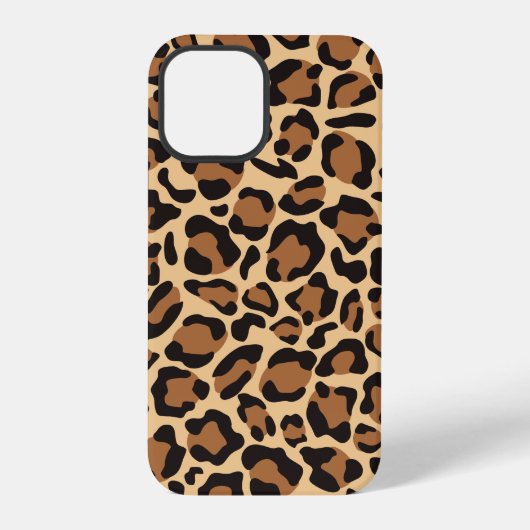 Leopard Seamless Pattern iPhone Hoesje (Achterkant)
