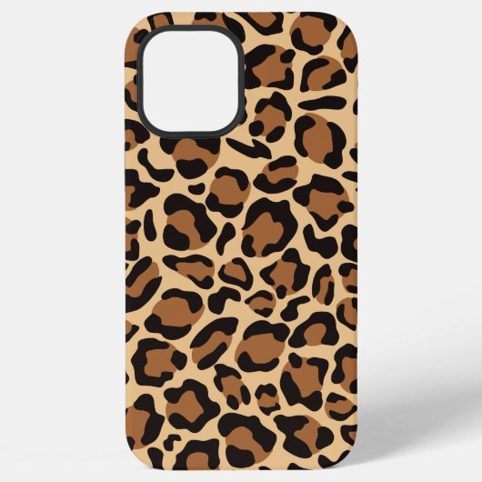 Leopard Seamless Pattern iPhone Hoesje (Achterkant)