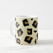 Leopard Seamless Pattern Koffiemok (Voorkant links)