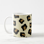 Leopard Seamless Pattern Koffiemok (Links)